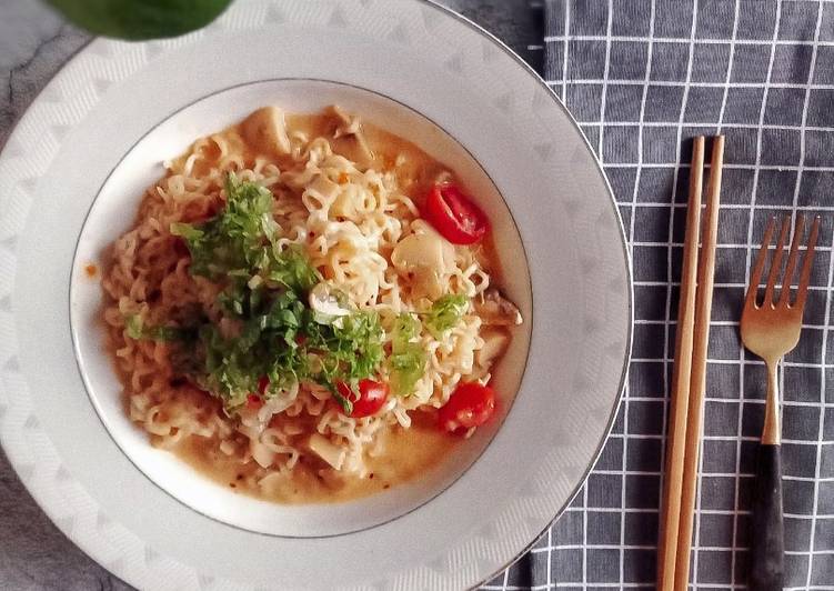 Cara memasak Maggi curry carbonara - Resepi Kuliner Melayu