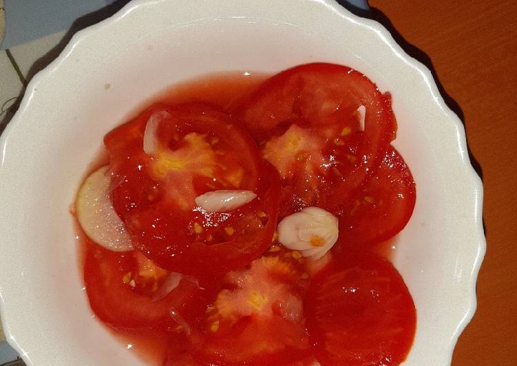 Step-by-Step Guide to Prepare Speedy Heavenly Tomato Salad