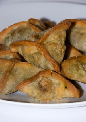 صورة لوصفة فطائر السبانخ
