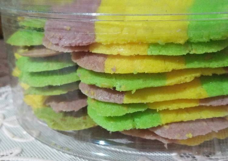 Resep: Untuk Mencoba Di RumahLidah Kucing Rainbow, krenyes #BikinRamadanBerkesan