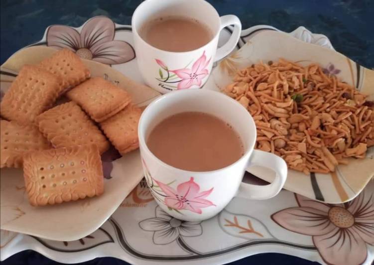 Recipe of Super Quick Homemade Treat Elaichi chay