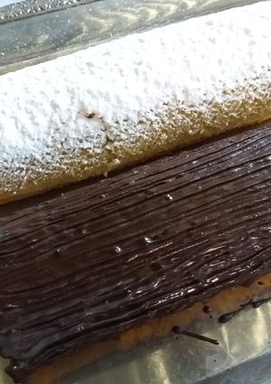 Una foto de Brazo gitano o pionono con dulce de leche 😍😍