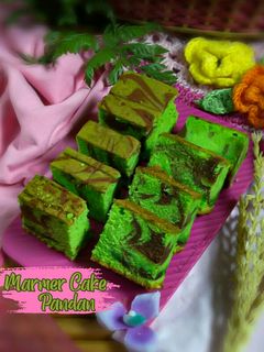 Foto resep Marmer Cake Pandan