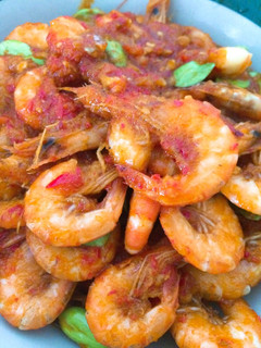 Foto resep Balado udang pete