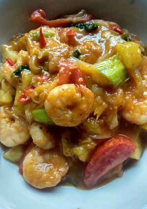 Foto resep Udang Pedas Manis
