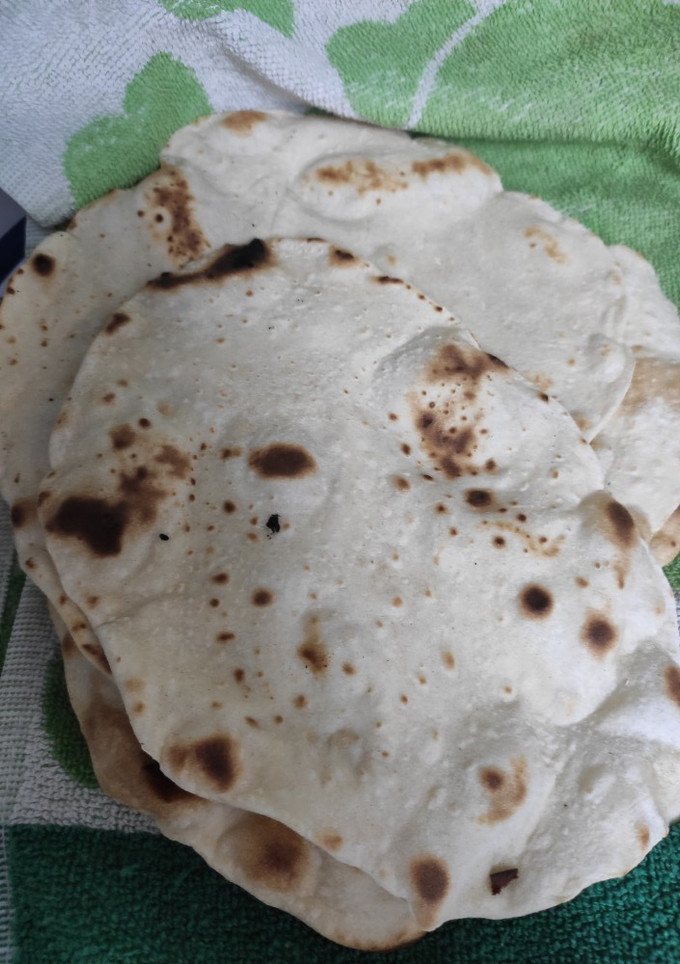 Una foto de Pan chapati