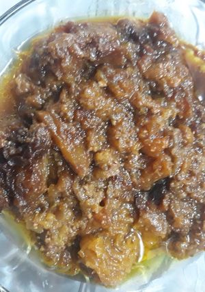 عکسی از دستور کدو حلوایی گردویی🤩