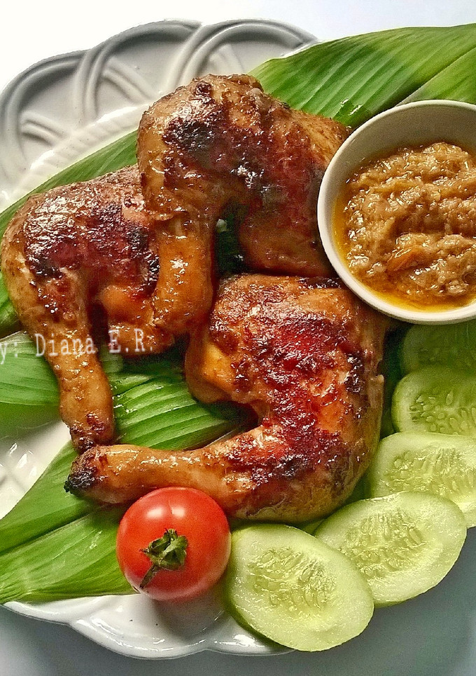 Foto resep Ayam Bakar/Panggang Bumbu Kecap (Pedas Manis) Teflon