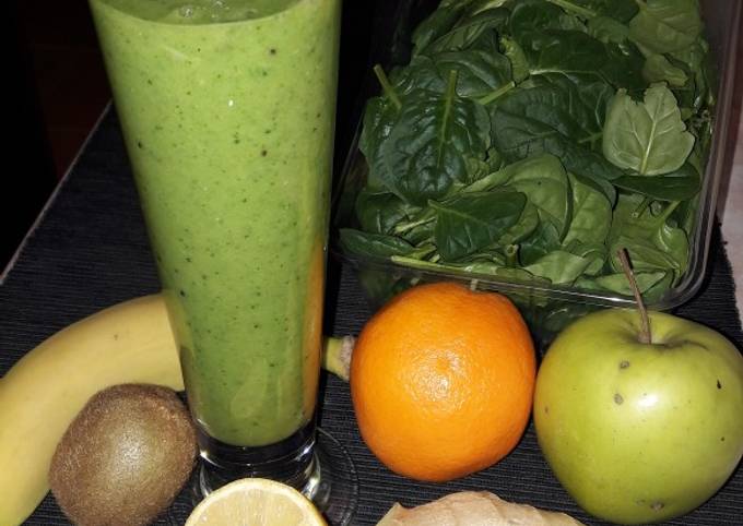 Smoothie avagy téli energia ital recept foto