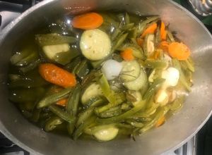 Una foto de Rajas en Vinagre