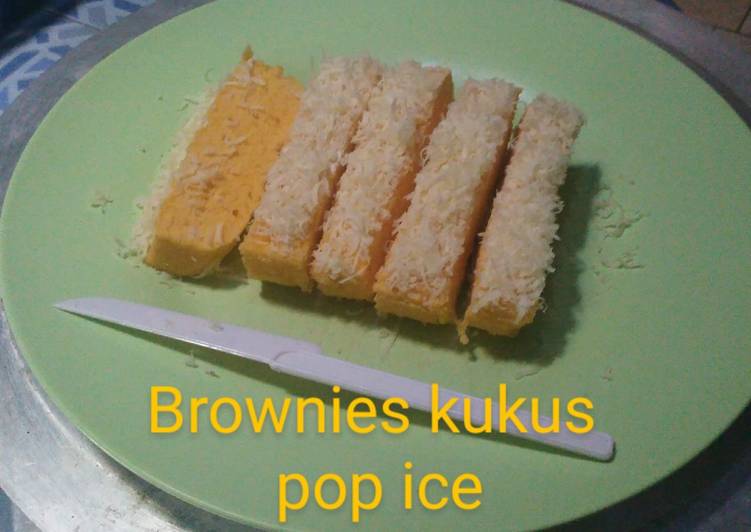 Bolu Kukus Pop ice tanpa mixer