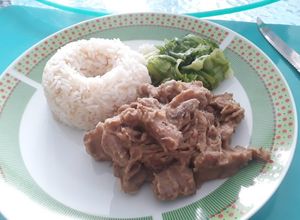 Una foto de Pollo en Salsa de Manzana