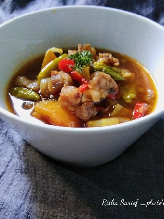 Cara Mudah Menyiapkan Resep Asem2 tetelan sapi yang Bikin Ngiler Anti Ribet, Mantap Sekali