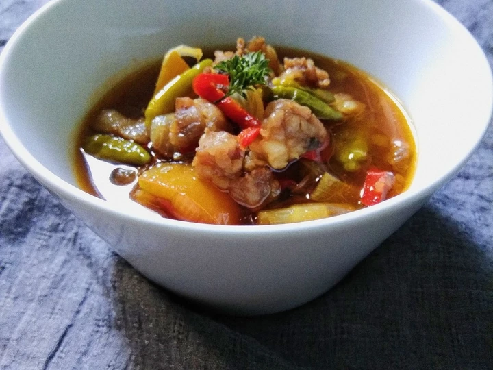 Cara Mudah Menyiapkan Resep Asem2 tetelan sapi yang Bikin Ngiler Anti Ribet, Mantap Sekali