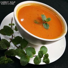 A picture of Carrot Soup.
