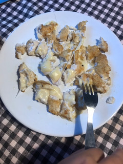 Una foto de Cachopos de pollo y queso emmental