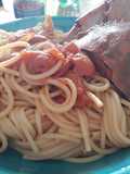 Vermicelli con granchio blu reale
