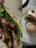 Sándwich rosbif