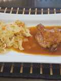 Muslos de pollo en salsa de Cola-Cola