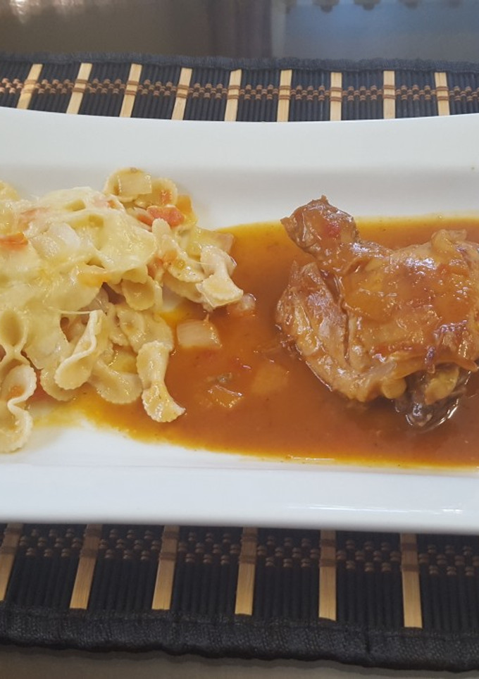 Una foto de Muslos de pollo en salsa de Cola-Cola