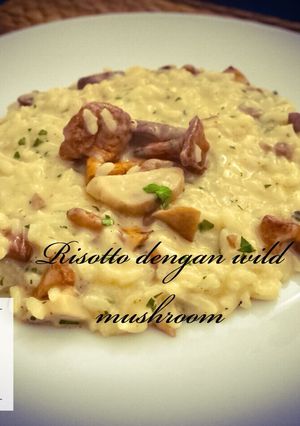 Foto resep Risotto with wild mushroom
