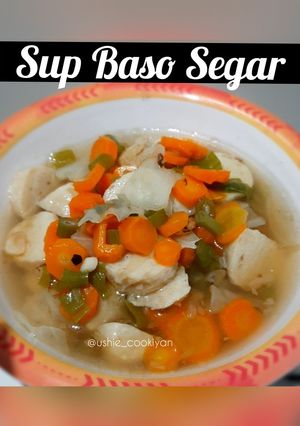 Foto resep Sup Baso Segar