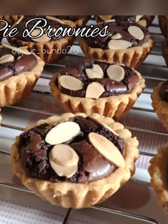 Foto resep Pie brownies shiny crust
