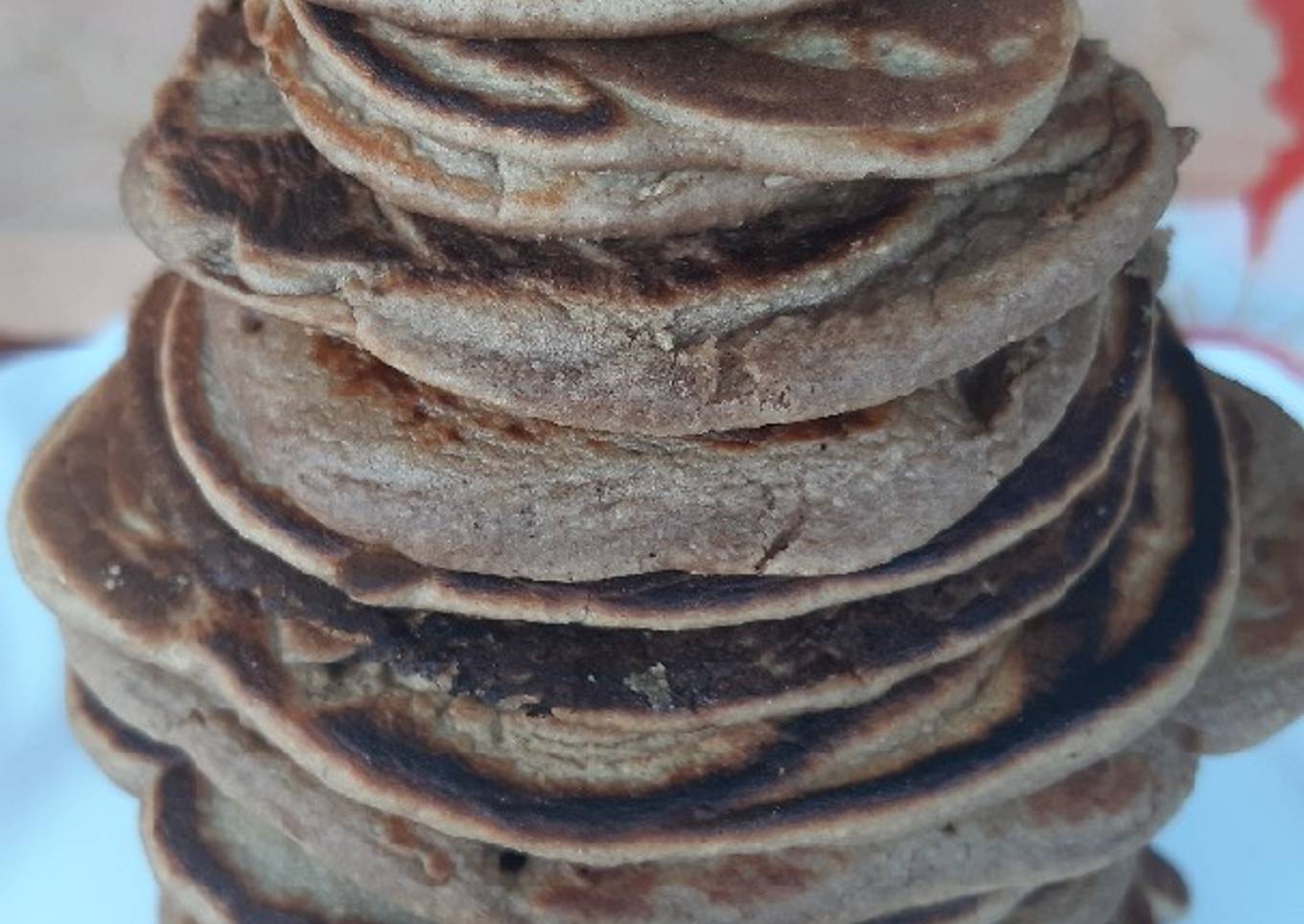 Tortitas de avena y algarroba