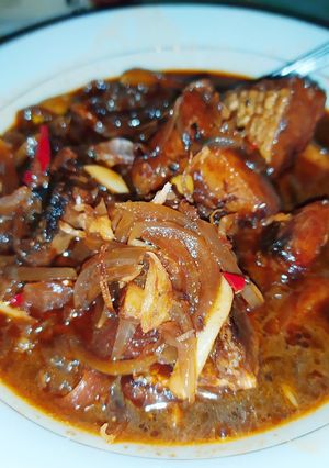 Foto resep Ikan asin kakap asam manis