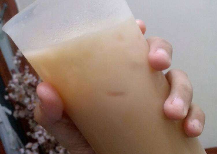 Es teh tarik sederhana