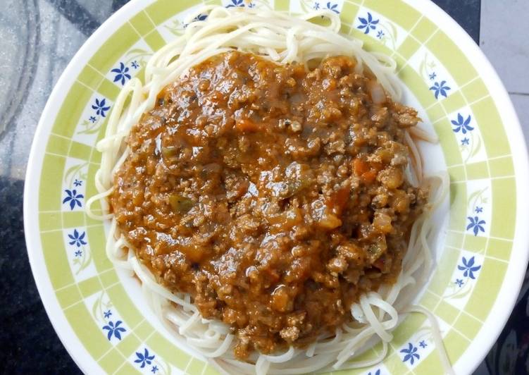 Salsa bolognesa fácil y exquisita