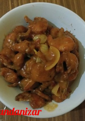Foto resep Udang saus asam manis #alabundanizar