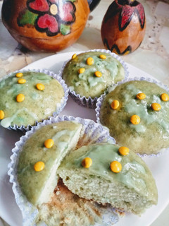 Una foto de Muffins de yerba mate