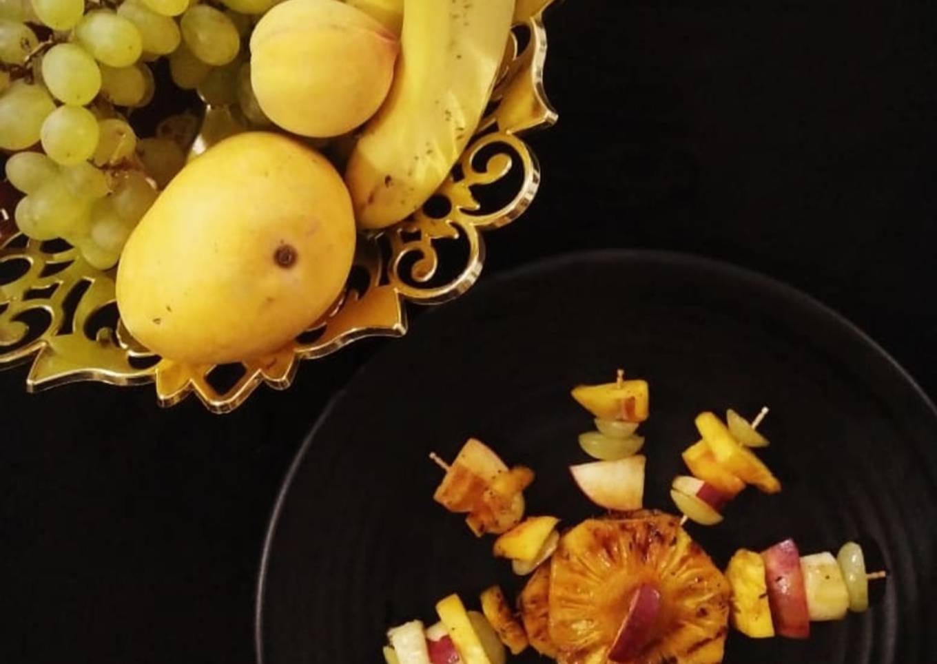 Grilled Fruit Chaat