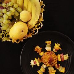 A picture of Grilled Fruit Chaat.