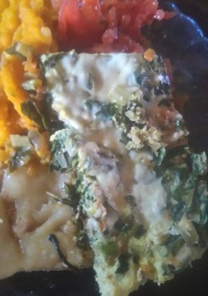Una foto de Tortilla de acelga fácil, rápida y nutritiva