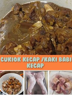 Foto resep CuKiok kecap/kaki babi kecap