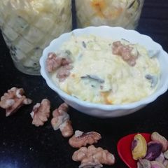 A picture of Walnut Rice Kheer.