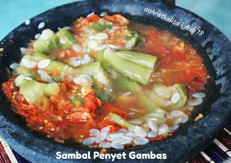Resep: 95. Sambal Penyet Gambas Enak Terbaru