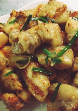 Hình của món Thịt ba chỉ rang mắm.