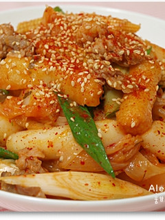 韓式辣炒年糕 的食譜成品照片