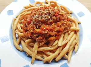 Foto principal de Pasta Fileja Calabrese con Tonno all’arrabbiata