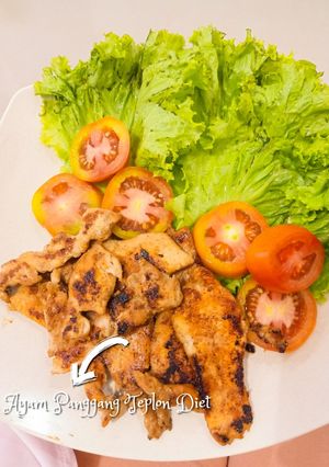 Foto resep Ayam Panggang Teplon Diet