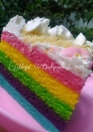 Foto resep Rainbow Cake ala Ny.Liem