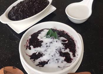 Masakan Populer Bubur Ketan Hitam Ala Warung