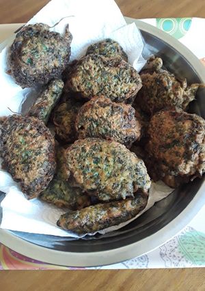 Una foto de Buñuelos de acelga