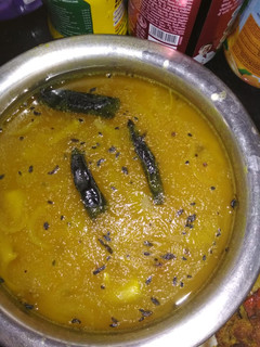 A picture of Simple dal.