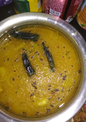A picture of Simple dal.