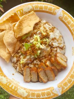 Foto resep Bubur Nasi Simple