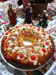 Una foto de Roscón de reyes